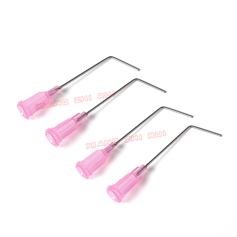 Plastic needle,bending dispensing needles and tips  suitable for complex dispensing occasions